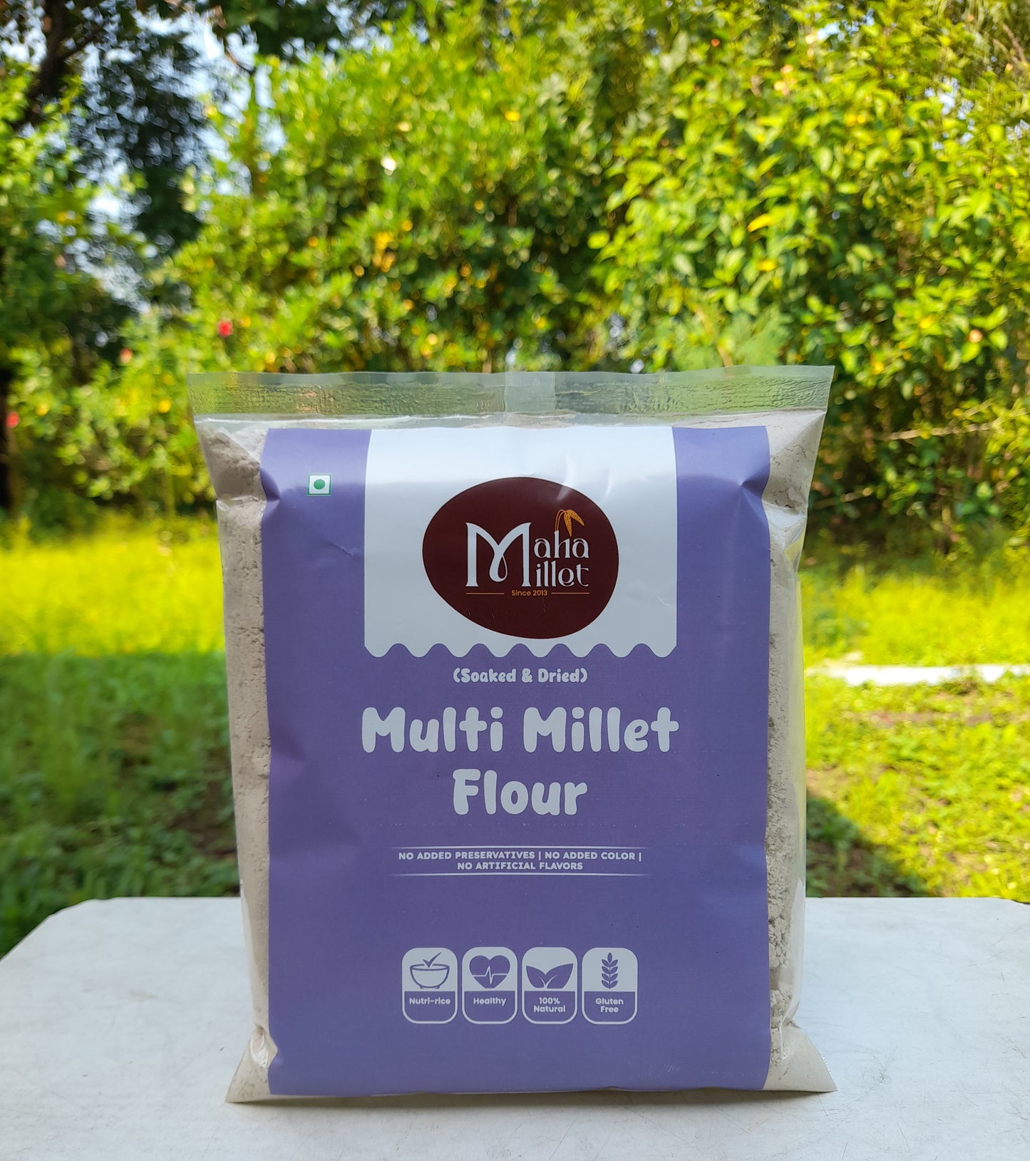 Soaked & Dried Multi Millet Flour