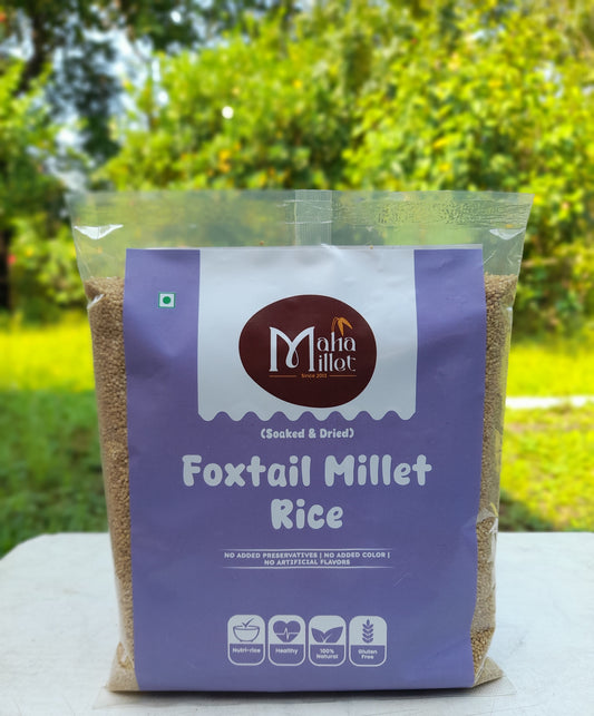 Soaked & Dried Foxtail Millets